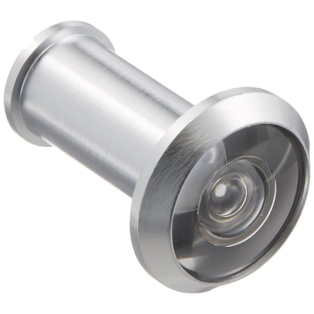 1-3/16 Diameter Traditional Door Viewer UL Listed Brushed Chrome